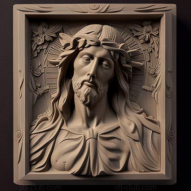 3D model st jesus (STL)